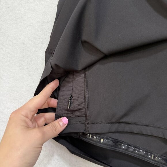 Athleta Skort Womens XLT Black Reflective Run Shorts Built In Pockets Activewear - Picture 7 of 14